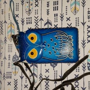 Owl purse crossbody pouch bag wallet